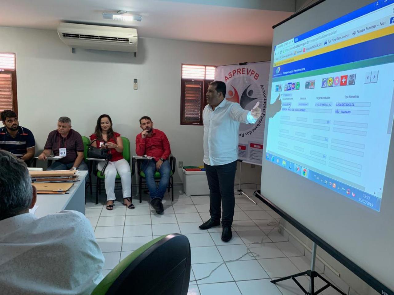 Workshop sobre Compensação Previdenciária promovido pela ASPREV